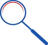 Magnifying glass illustrates implicit and explicit assumptions